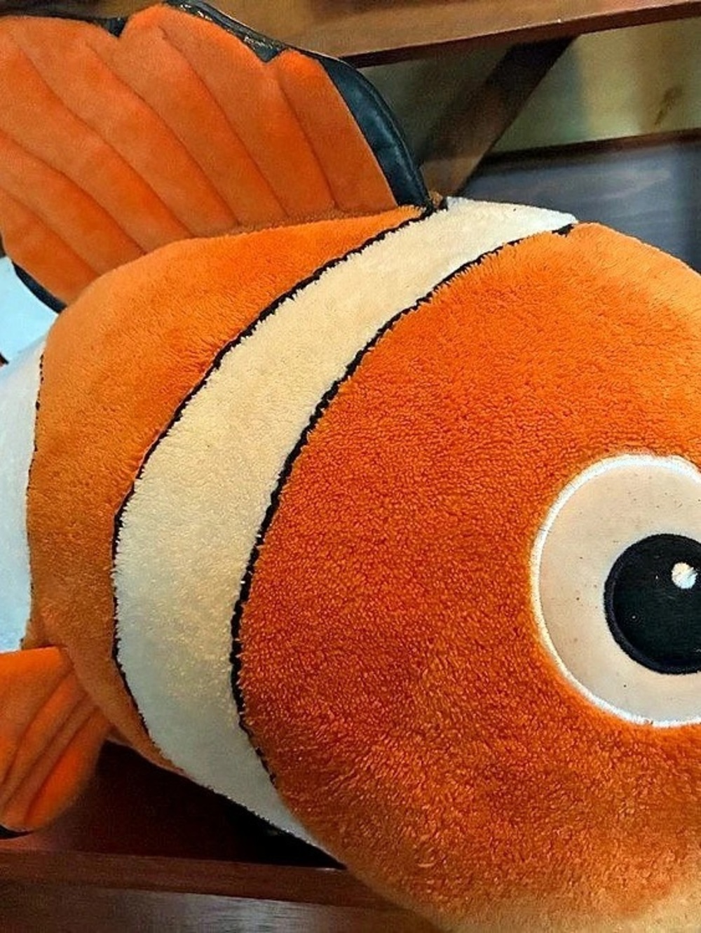 Disney Nemo plush Orange White large plush 22 inches